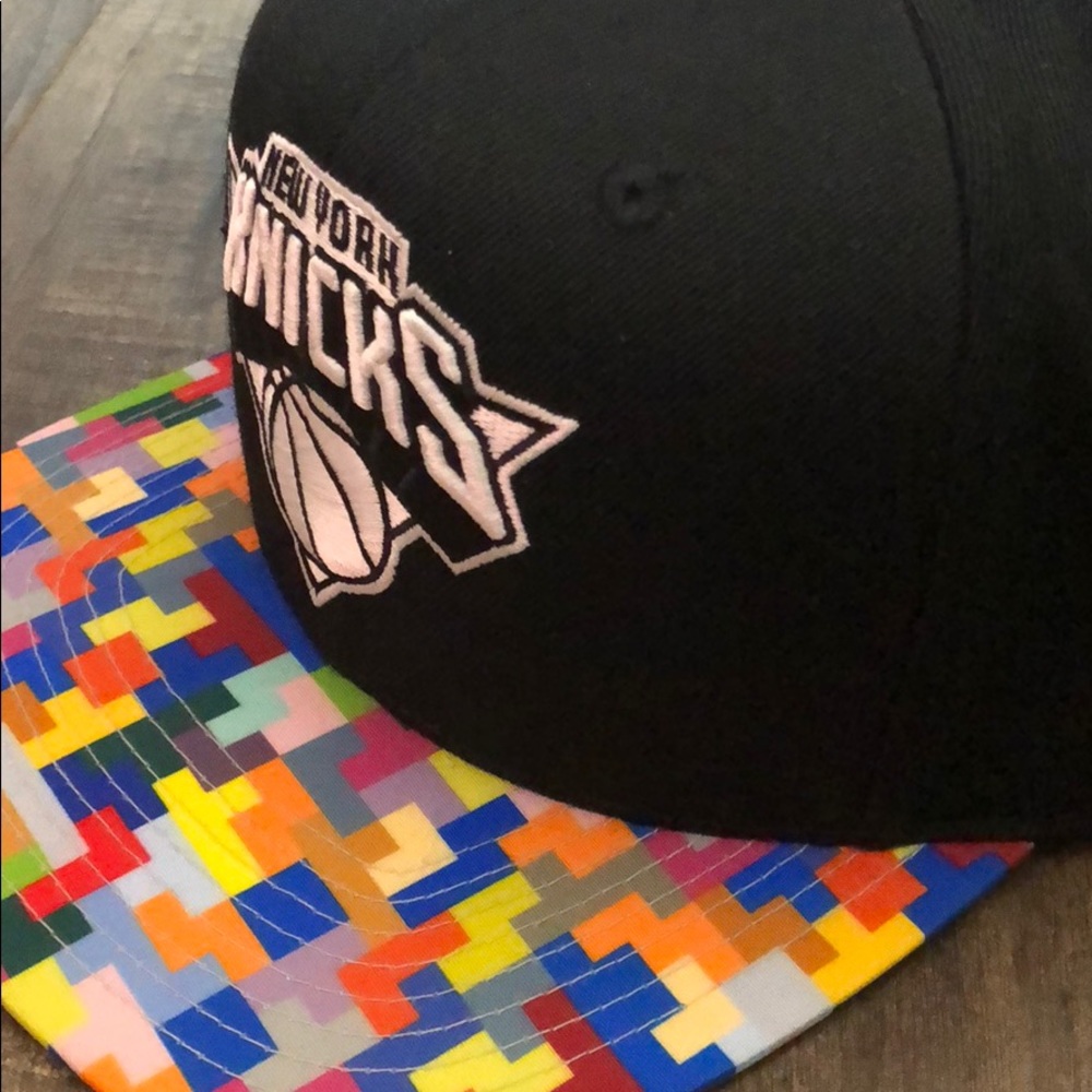 Rare Mitchell & Ness Pixel New York SnapBack